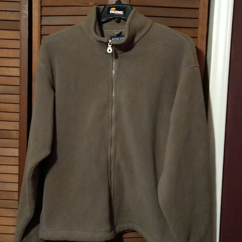 Lands End Mens Fleece Jacket